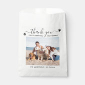 Modern Persoonlijke foto Dank je weduwschap Bedankzakje (Voorkant)