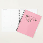 Modern Persoonlijke Groen en Roze Planner (Display)