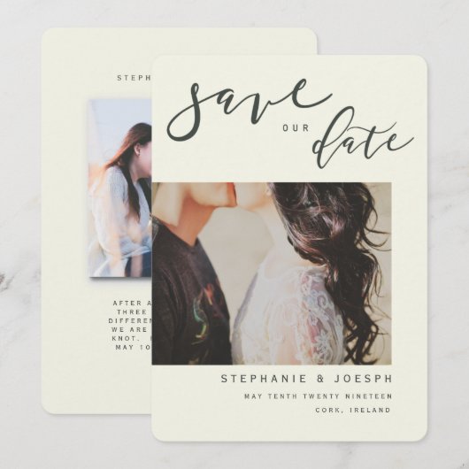 MODERN PERSPECTIEF KAART (Voorkant / Achterkant)