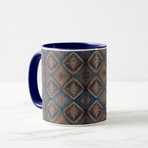 Modern Perzisch Mooi Oud Patroon Collectie Mok