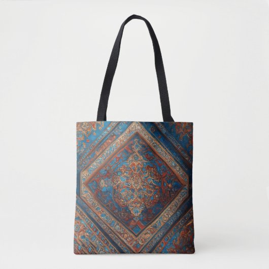 Modern Perzisch Mooi Oud Patroon Collectie Tote Bag (Voorkant)
