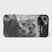 Modern Pet Dog Foto uploadt iPhone 11 Pro Hoesje iPhone Hoesje (Achterkant horizontaal)