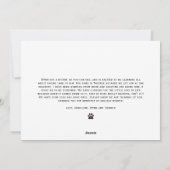 Modern Pet-fotoscript op powsitieve wijze samenvoe Feestdagenkaart (Achterkant)