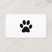 Modern Pet Services Visitekaartje (Achterkant)