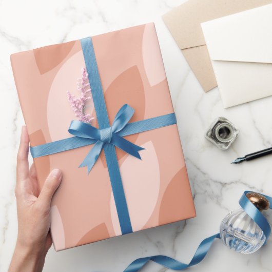 Modern Petal Twist Cadeaupapier (Geschenken)