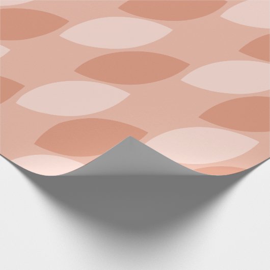 Modern Petal Twist Cadeaupapier (Hoek)
