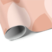 Modern Petal Twist Cadeaupapier (Rol Hoek)