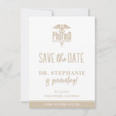Modern PharmD Doctor of Pharmacy Afstuderen Save The Date (Voorkant)