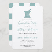 Modern PharmD Pharmacy School Afstuderen Kaart (Voorkant / Achterkant)