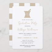 Modern PharmD Pharmacy School Afstuderen Kaart (Voorkant / Achterkant)