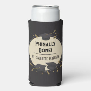 Modern PhD promotiefeest Seltzer Blikjeskoeler