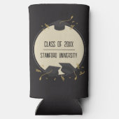 Modern PhD promotiefeest Seltzer Blikjeskoeler (Achterkant)