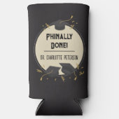 Modern PhD promotiefeest Seltzer Blikjeskoeler (Voorkant)