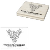 Modern Phoenix Custom Business, groot Rubberstempel (Gestempeld)
