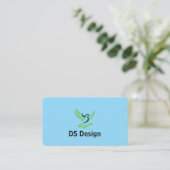 Modern Phoenix Logo Business Card Visitekaartje (Staand voorkant)