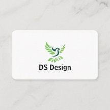 Modern Phoenix Logo Business Card