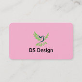 Modern Phoenix Logo Business Card Visitekaartje (Voorkant)