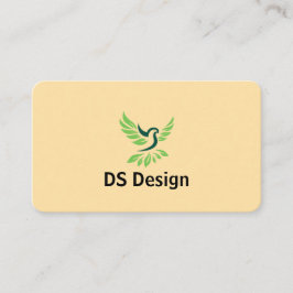 Modern Phoenix-logo visitekaartje