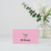 Modern Phoenix Logo Zakelijke Visitekaart Visitekaartje (Staand voorkant)