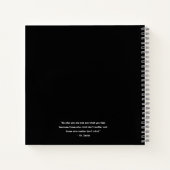 Modern Photo Afstuderen Gastenboek Notitieboek (Achterkant)