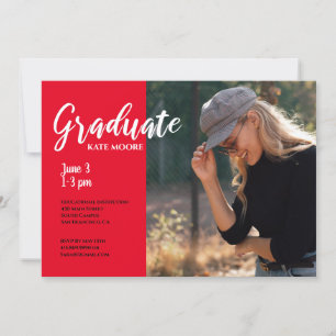 Modern Photo Afstuderen Kaart