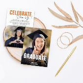 Modern Photo Afstuderen Kaart