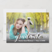 Modern Photo Afstuderen Script Aankondiging (Voorkant)