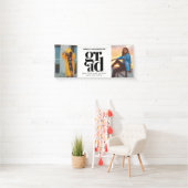 Modern Photo Afstuderen Spandoek (Insitu)