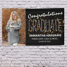 Modern Photo Afstuderen Spandoek