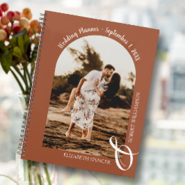 Modern Photo Arch Terracotta Wedding Planner