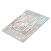 Modern Photo Babysitting Tracker Task Planner Notitieblok (Schuin)