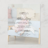 Modern Photo Baptisme | Begrotingsbrochure Flyer (Voorkant)