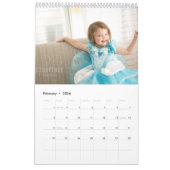 Modern Photo Blue Cover Kalender (Feb 2026)