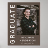 Modern Photo Boy 2023 Afstuderen Poster (Voorkant)