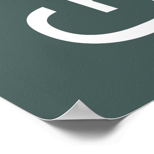 Modern Photo Boy Afstuderen Poster (Hoek)