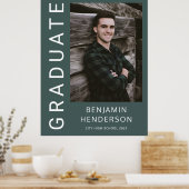 Modern Photo Boy Afstuderen Poster (Keuken)