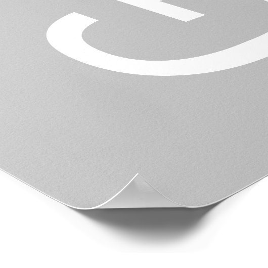 Modern Photo Boy Afstuderen Poster (Hoek)