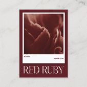 Modern Photo Business Referral Card (Voorkant)