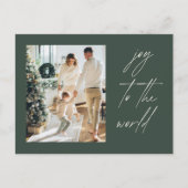 Modern Photo Christmas Briefkaart (Voorkant)