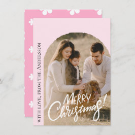 Modern Photo Christmas Feestdagenkaart