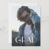Modern Photo Collage Afstuderen Kaart (Voorkant)