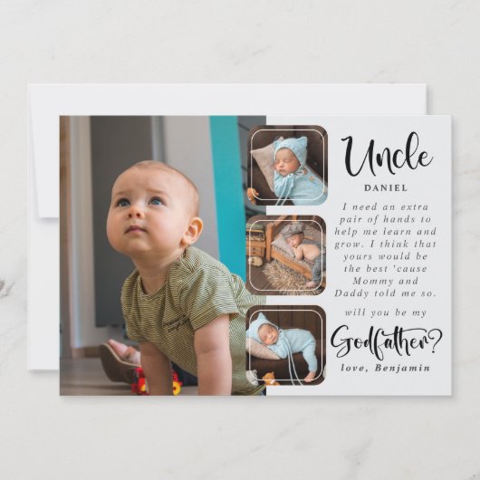 Modern Photo Collage Godfather-voorstel (Voorkant)