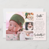 Modern Photo Collage Godmoeder-voorstel (Voorkant)