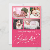 Modern Photo Collage Godmoeder-voorstel (Voorkant)