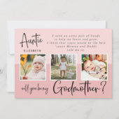 Modern Photo Collage Godmoeder-voorstel (Voorkant)