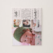 Modern Photo Collage Godmoeder-voorstel Legpuzzel (Verticaal)