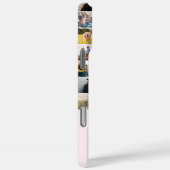 Modern Photo Collage Roze Initiaal Monogram Case-Mate iPhone Case (Achterkant / Rechts)