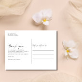 Modern Photo Collage Wedding Bedankt Briefkaart