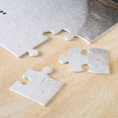 Modern Photo Couple Gepersonaliseerd Gift Legpuzzel (Zijkant)