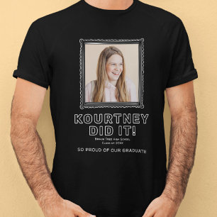 Modern Photo deed het! Trots Afgestudeerde T-shirt